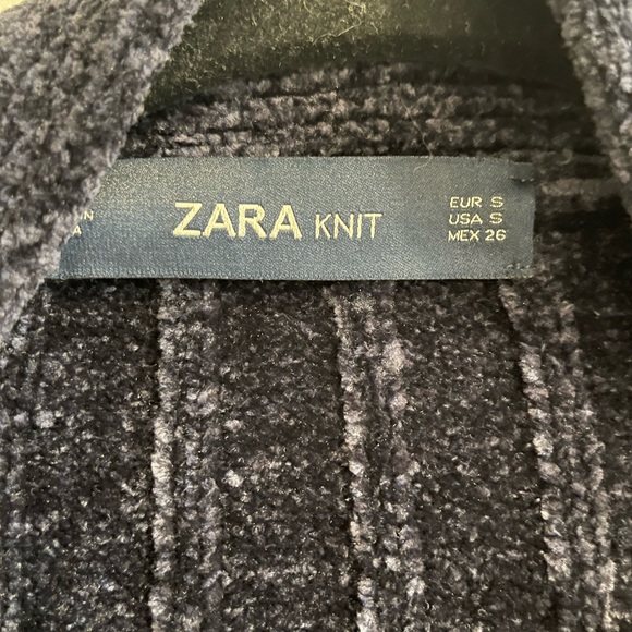 Dark navy blue cardigan - Zara - Picture 2 of 2